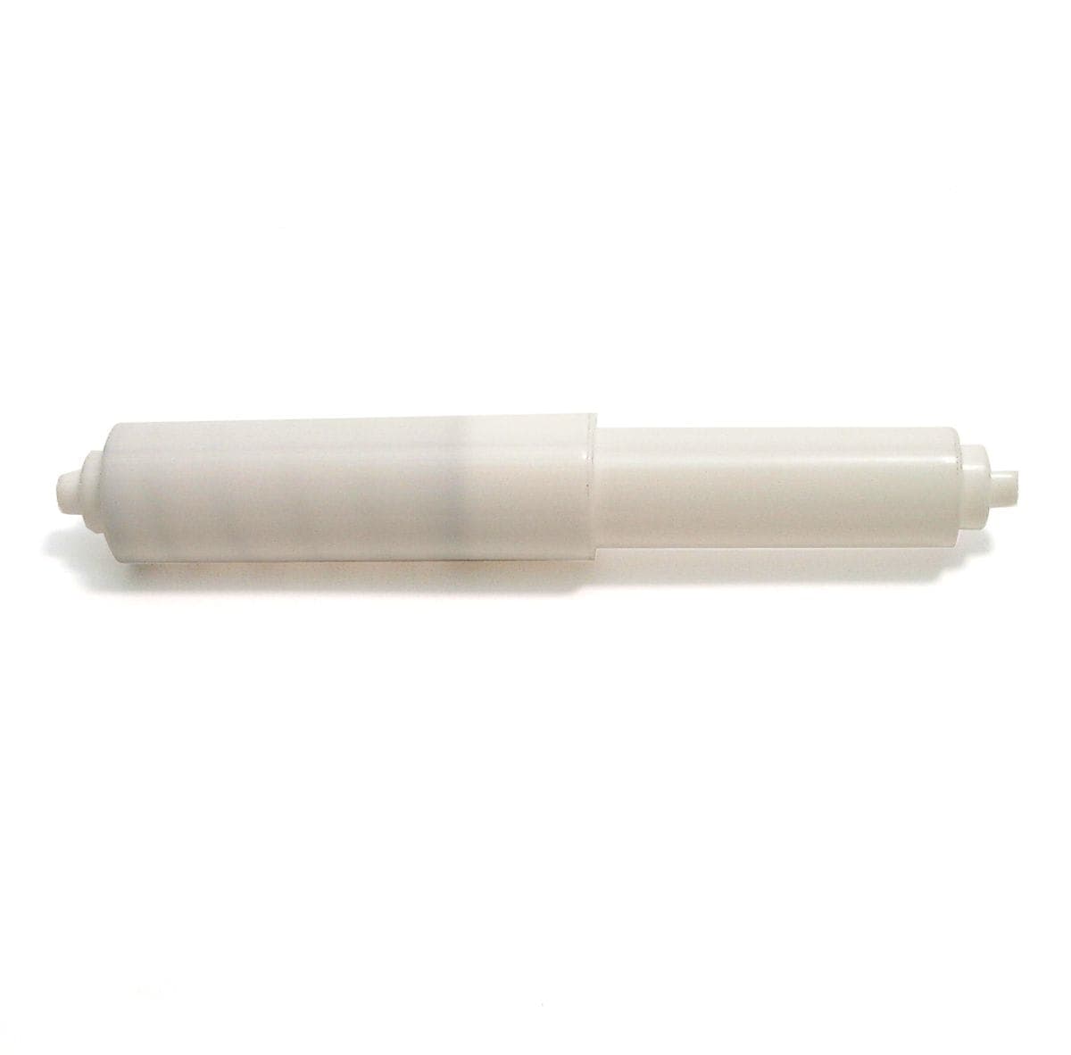 PlumbShop Universal Plastic Bathroom Toilet Paper Holder, White