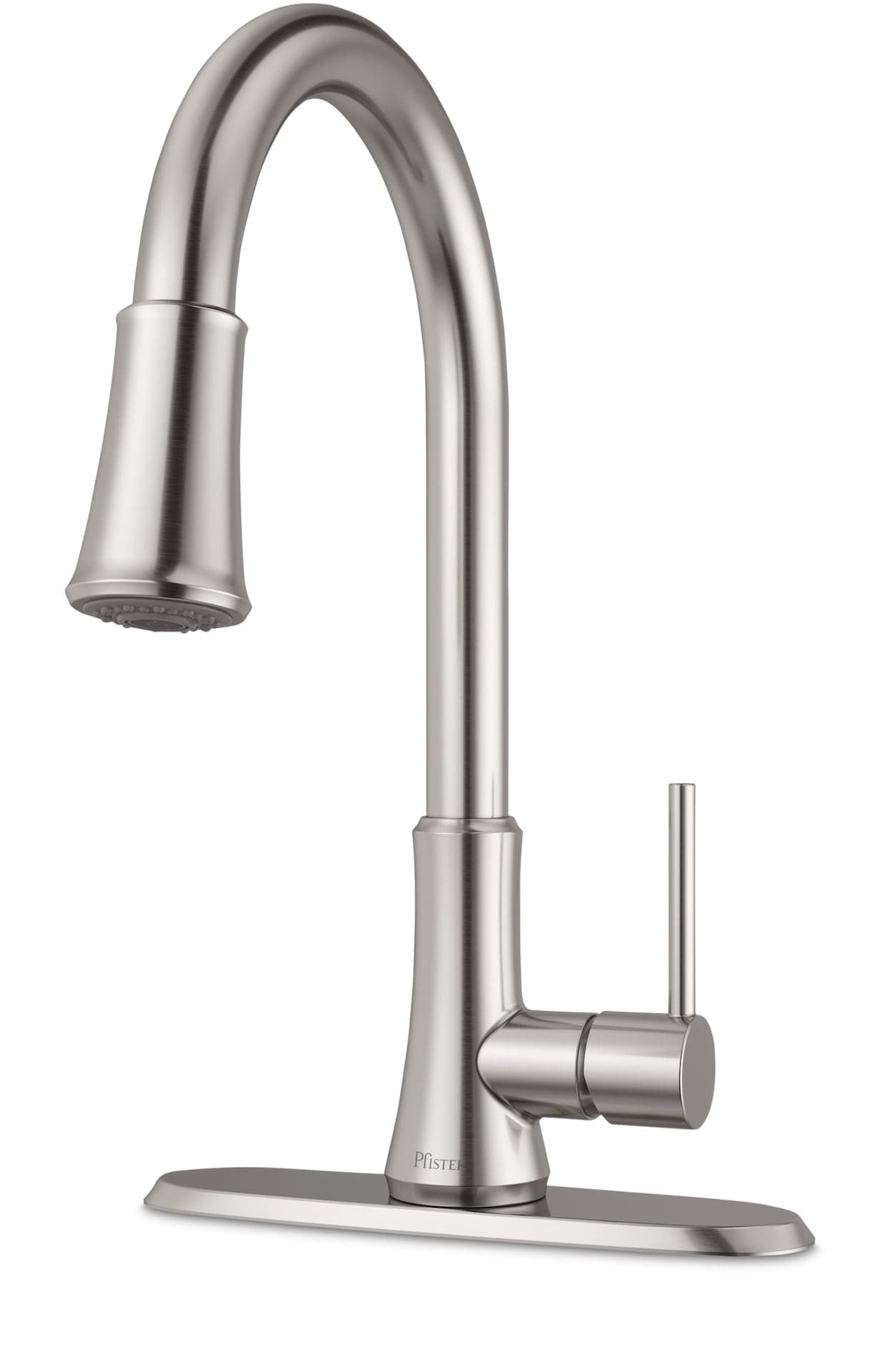 Pfister Seahaven Single Lever Kitchen Faucet with Pfast Connect™, High Arc, Stainless Steel