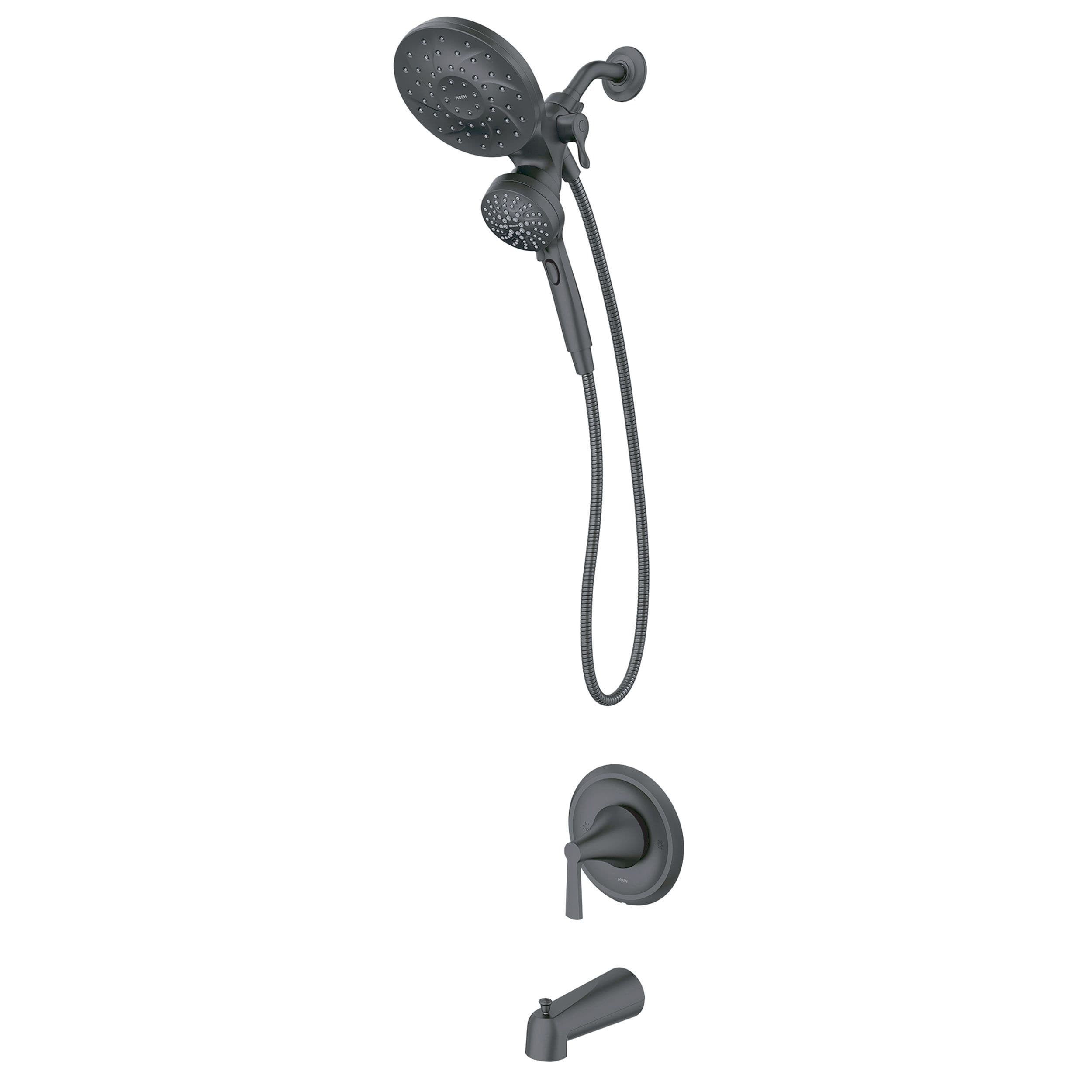 Moen Mikah Tub and Shower Handle with Posi-Temp™, Matte Black