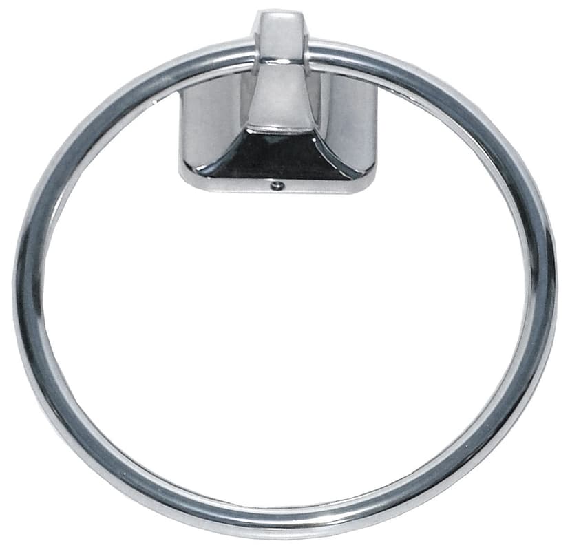 Peerless® Weston Wall Mount Bathroom Towel Ring, Chrome