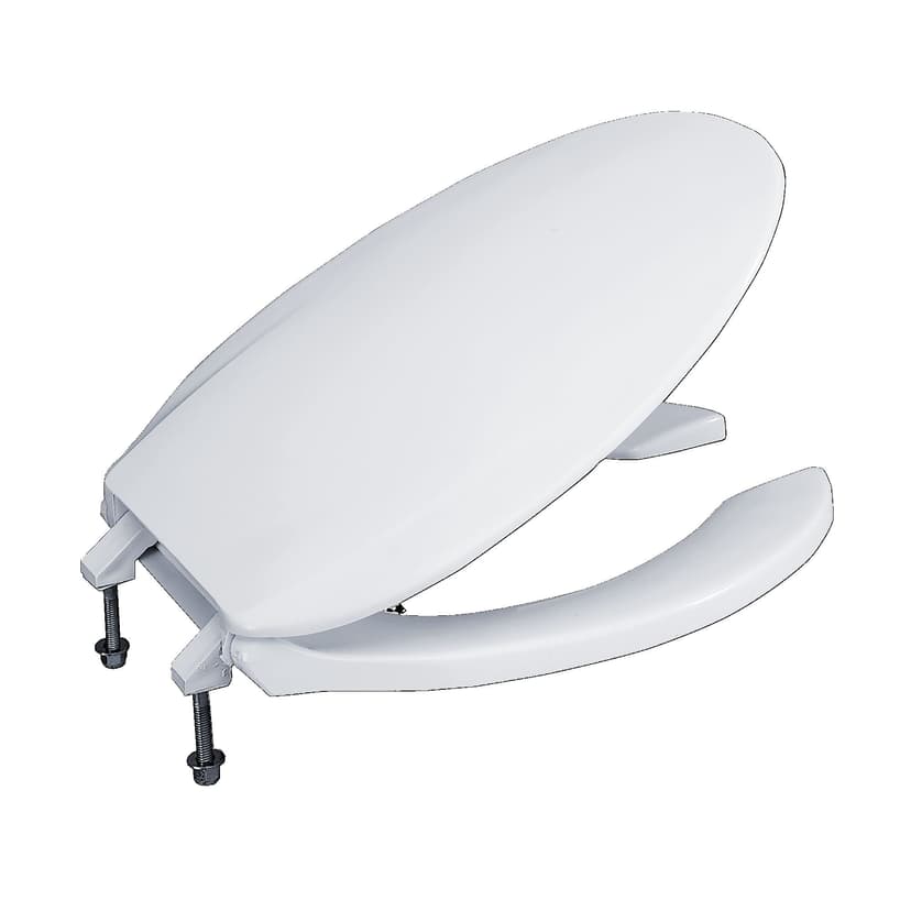 TOTO Elongated Commercial Toilet Seat, White