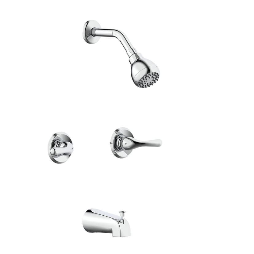 Danze Renovate 2-Handle Tub & Shower Faucet, Chrome