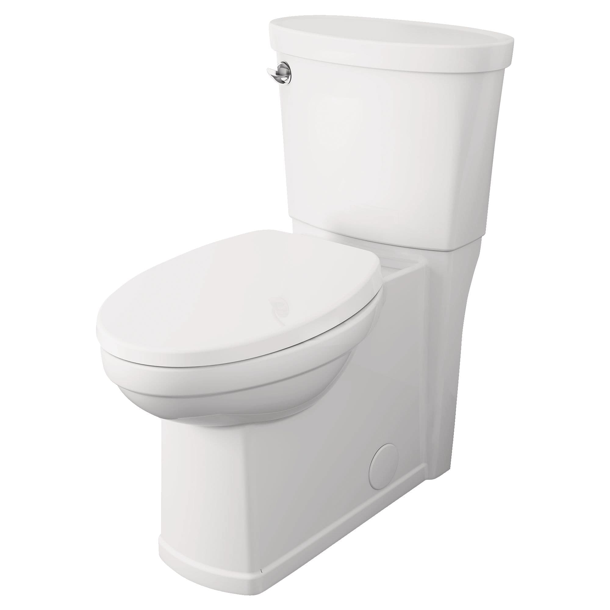 American Standard Décor 2-Piece Elongated Bowl Toilet with Seat, White, 4.8-L