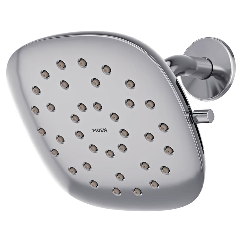 Moen Verso Square Rain Shower with Infiniti Dial, Chrome