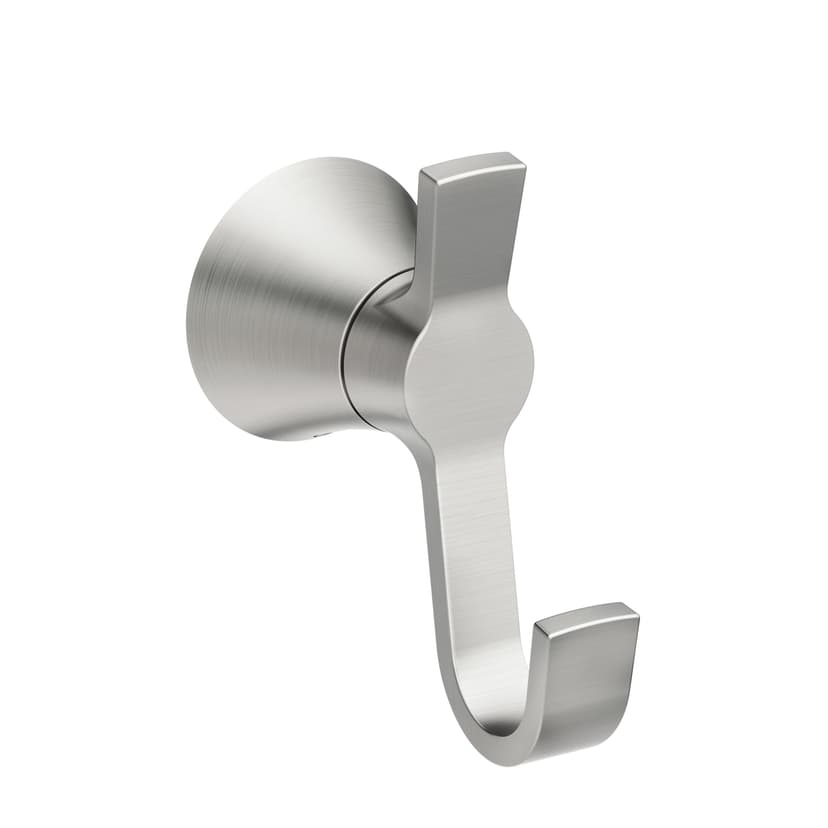 Moen Mikah Heavy-Duty Robe Hook, Spot Resist™ Brushed Nickel