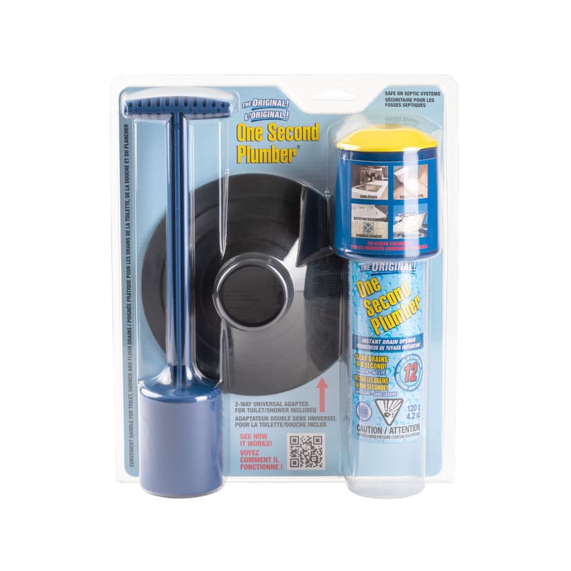 One Second Plumber Starter Kit, 12-Shot