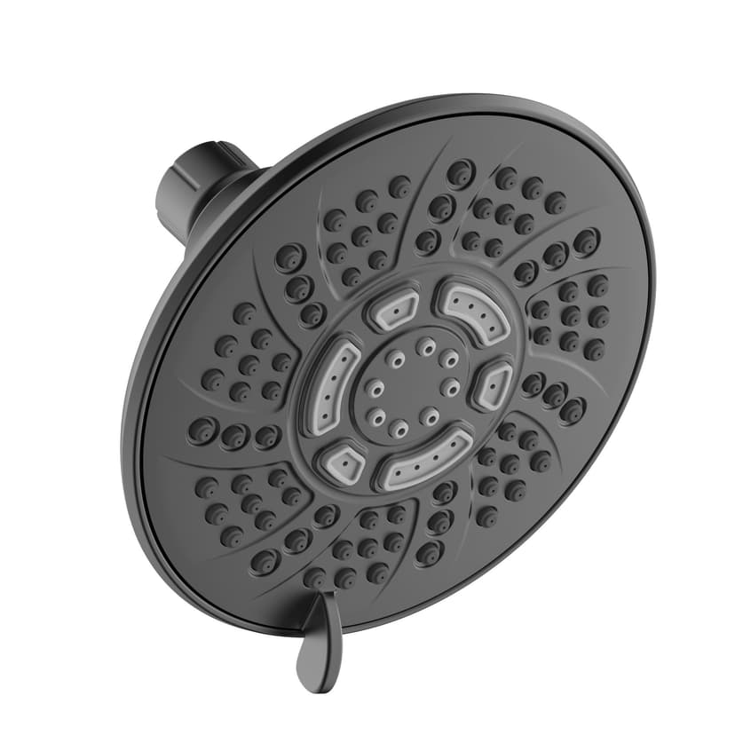 Danze 2.5GPM 6 Functions Showerhead, Matte Black