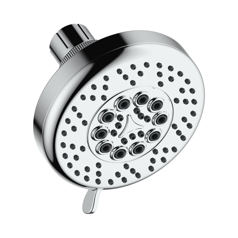 Danze 5-Setting Fixed Mounted Shower Head, 2.5 GPM, Chrome
