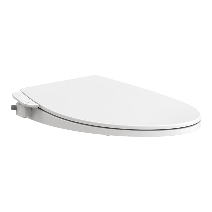American Standard AquaWash Essentials Elongated Manual Bidet Seat, White