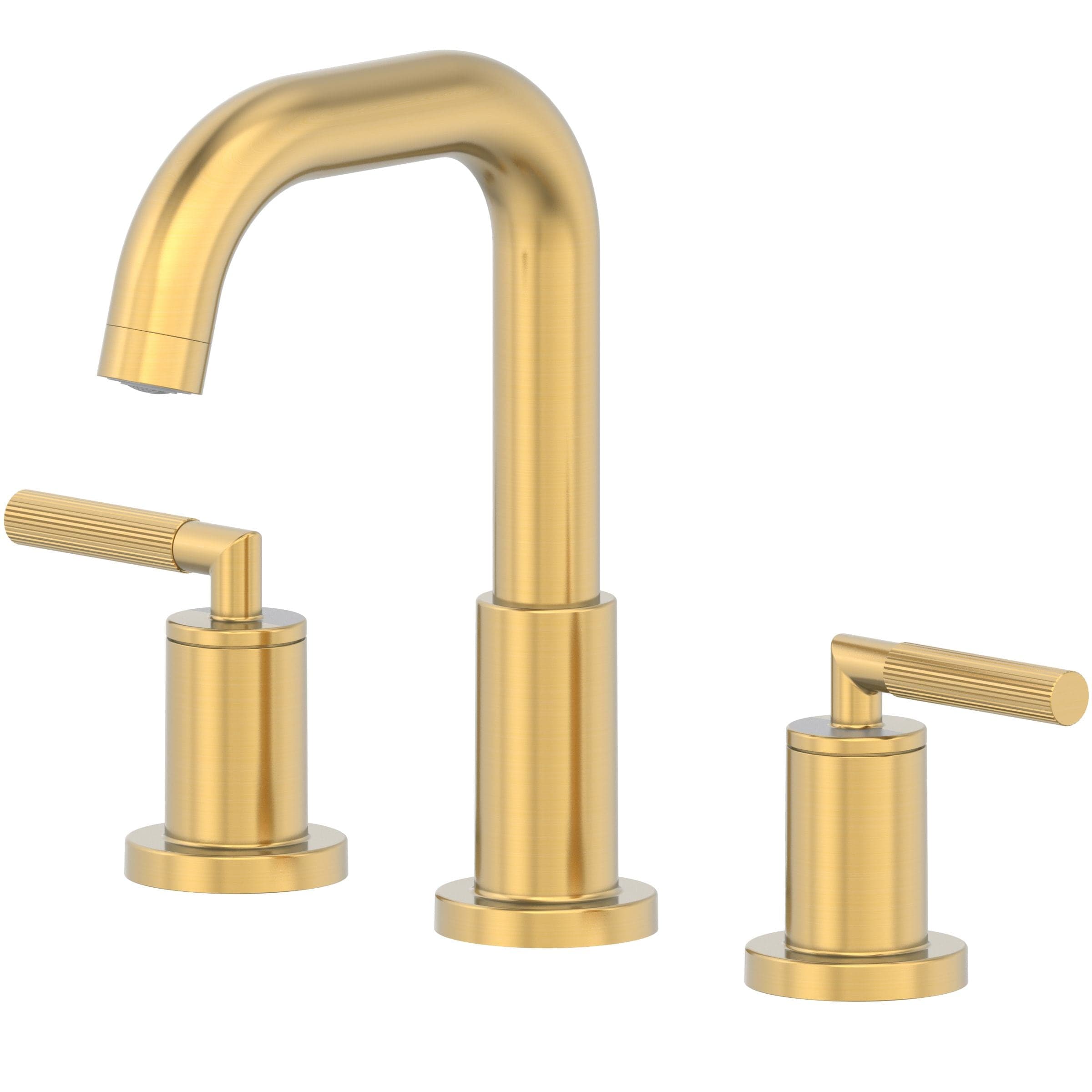 Danze London Series Dorian 2-Handle Widespread 8-in Centreset Lavatory/Bathroom Sink Faucet, Brushed Gold