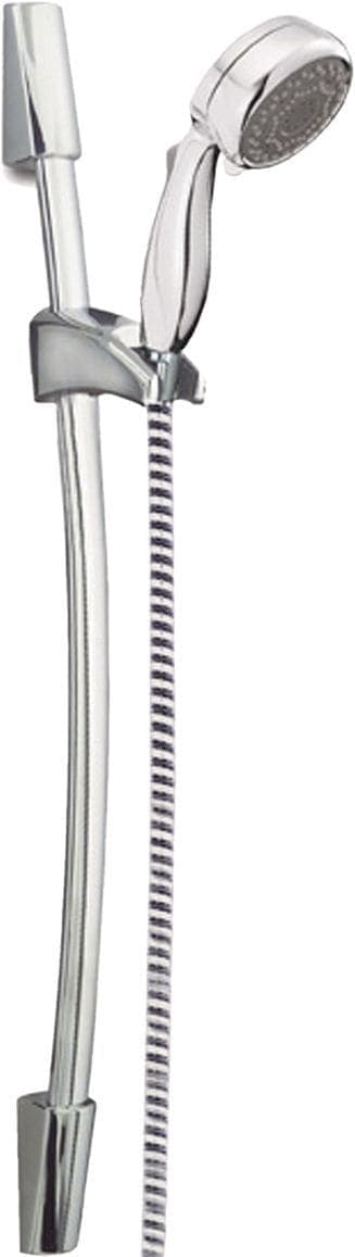 Delta Faucet 7-Setting Handheld Shower Head with Wall Bar, Chrome
