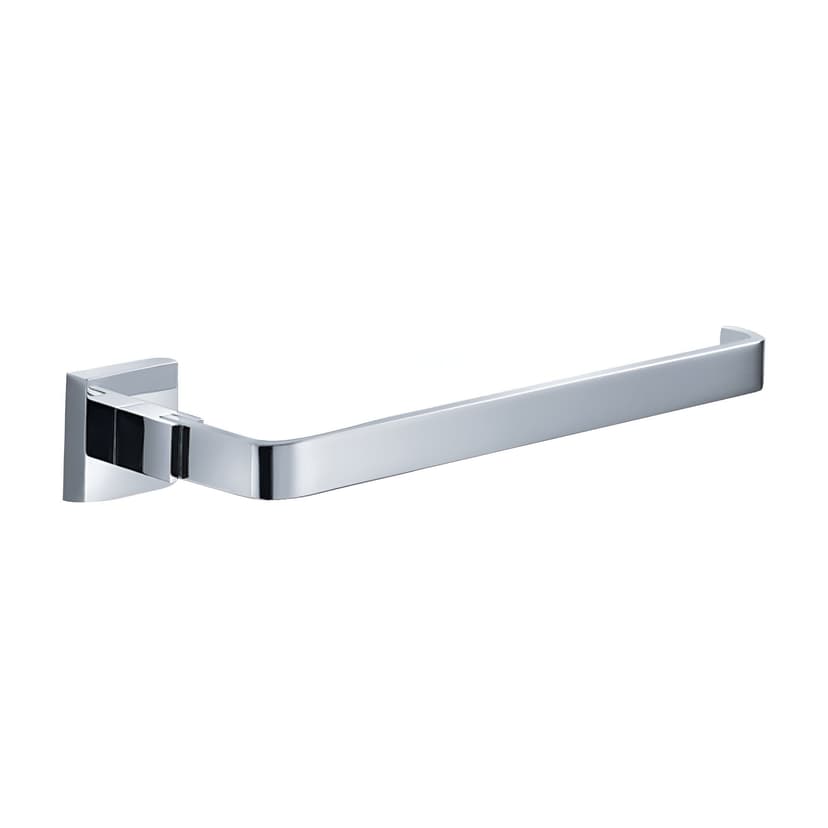 KRAUS Bathroom Accessories Rust-Resistant Chrome Towel Ring