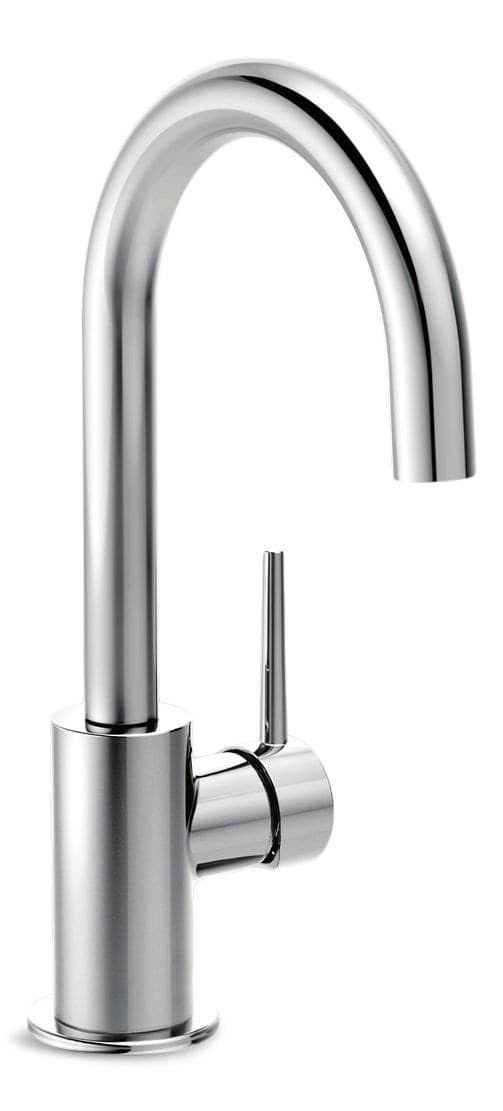 Delta Faucet Trinsic Single Handle Bar/Prep Kitchen Faucet, Chrome