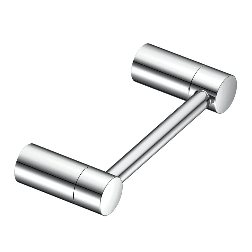 Moen® Align Pivoting Double Post Modern Bathroom Toilet Paper Holder, Chrome