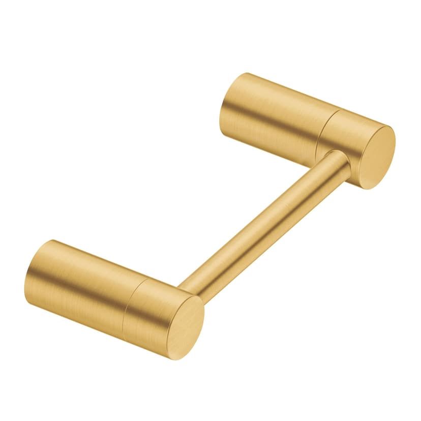 Moen® Align Pivoting Bathroom Toilet Paper Holder, Brushed Gold