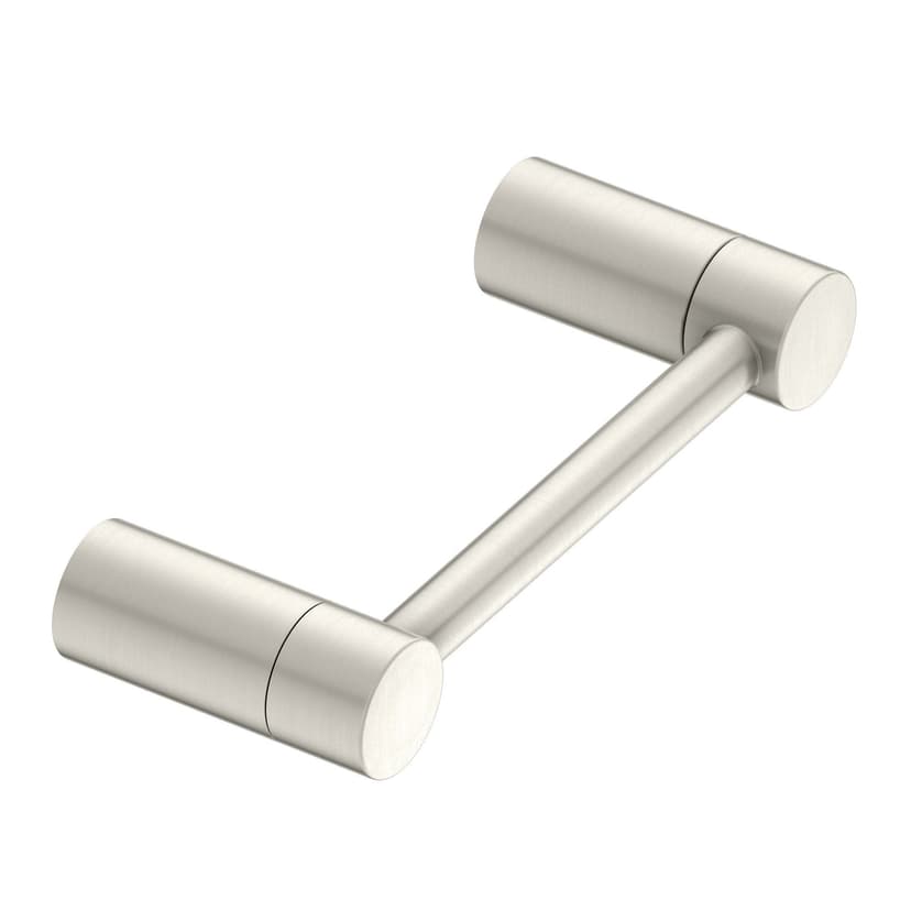 Moen® Align Pivoting Double Post Modern Bathroom Toilet Paper Holder, Brushed Nickel