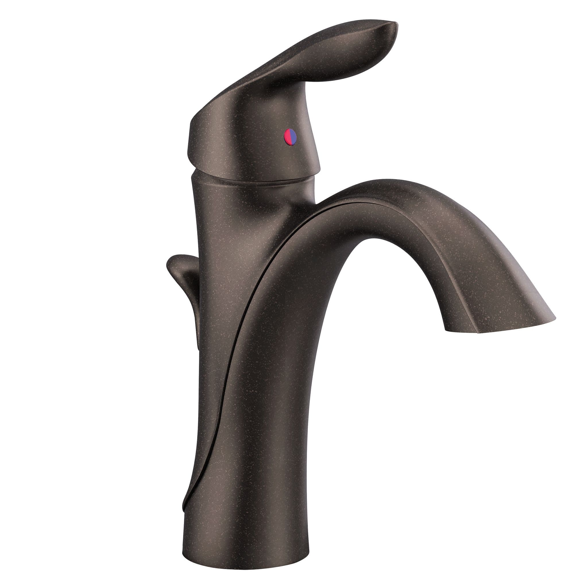 Moen® Align Single Handle Single Hole Bathroom Sink Faucet, Rubbed Bronze