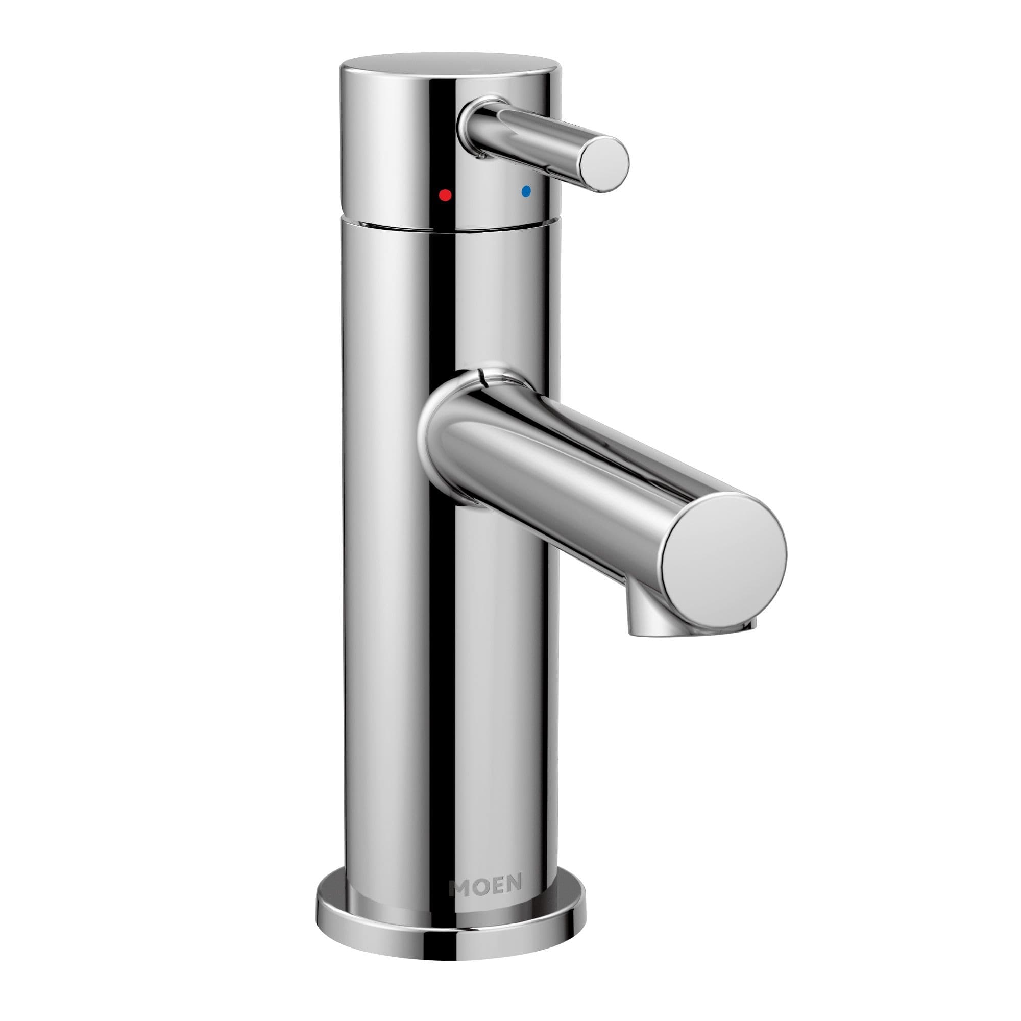 Moen® Align Single Handle High Arc Single Hole Bathroom Sink Faucet, Chrome