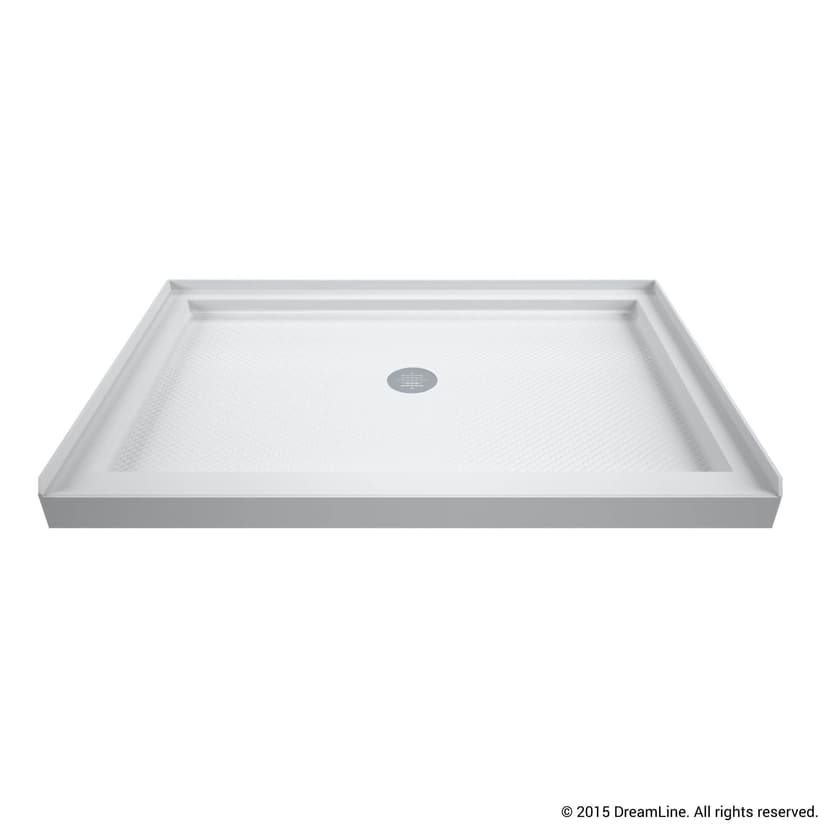 DreamLine SlimLine 32x48-in Single Threshold Alcove Shower Base