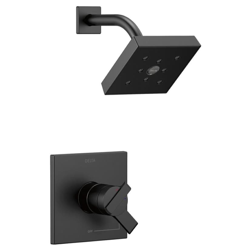 Delta Ara Monitor 17 Series H2Okinetic Shower Trim, Matte Black
