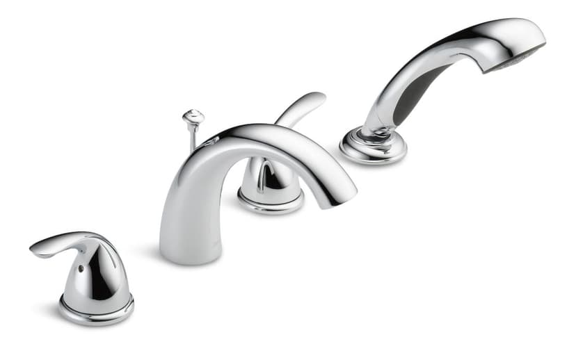 Delta Classic Roman Tub with Hand Shower Trim, Chrome