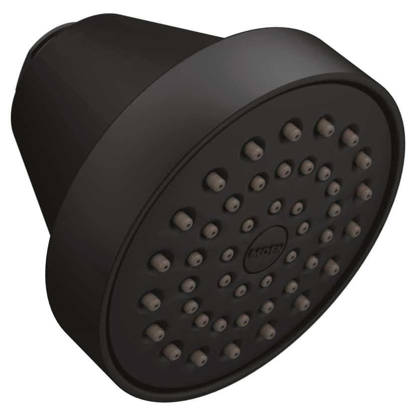 Moen Core 1-Function Fixed Shower Head, Matte Black