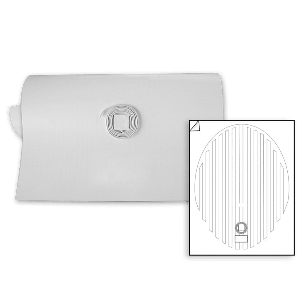 WarmlyYours 18x26-in Expandable Ovular White Mirror Defogger