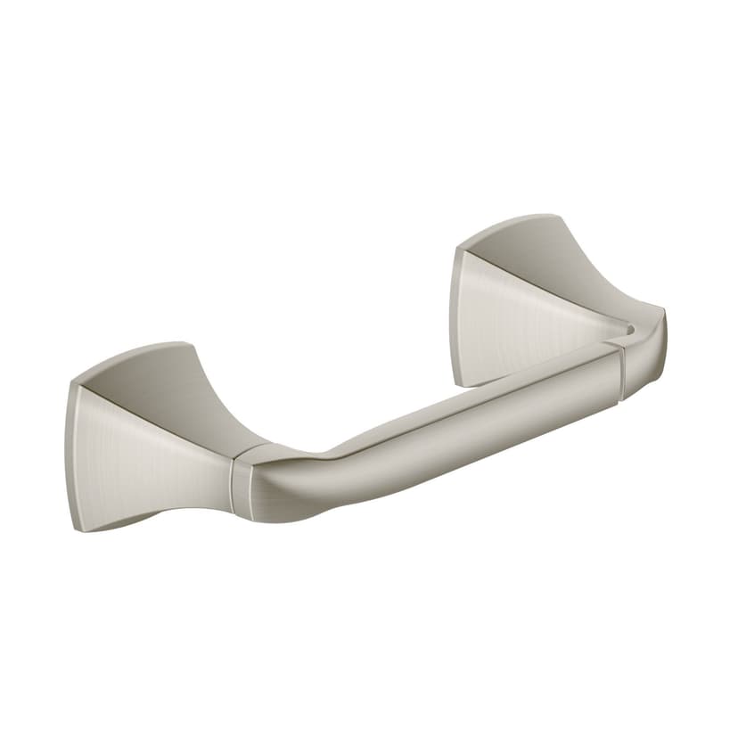 Moen Voss 2-Post Pivot Toilet Paper Holder, Brushed Nickel