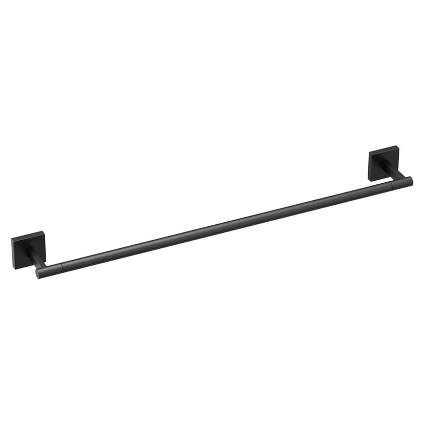 Moen Triva Towel Bar, Matte Black, 24-in