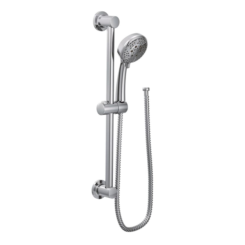 Moen Core Handheld Shower Head with 30-in Slide Bar, Chrome