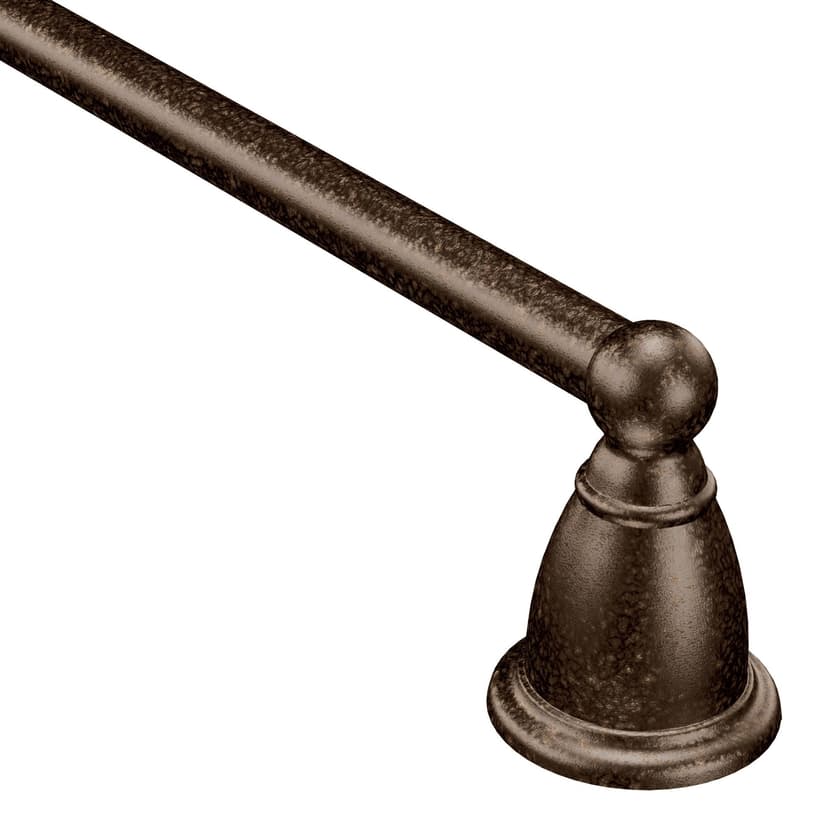 Moen Brantford 18-in Single Towel Bar, Oil-Rubbed Bronze