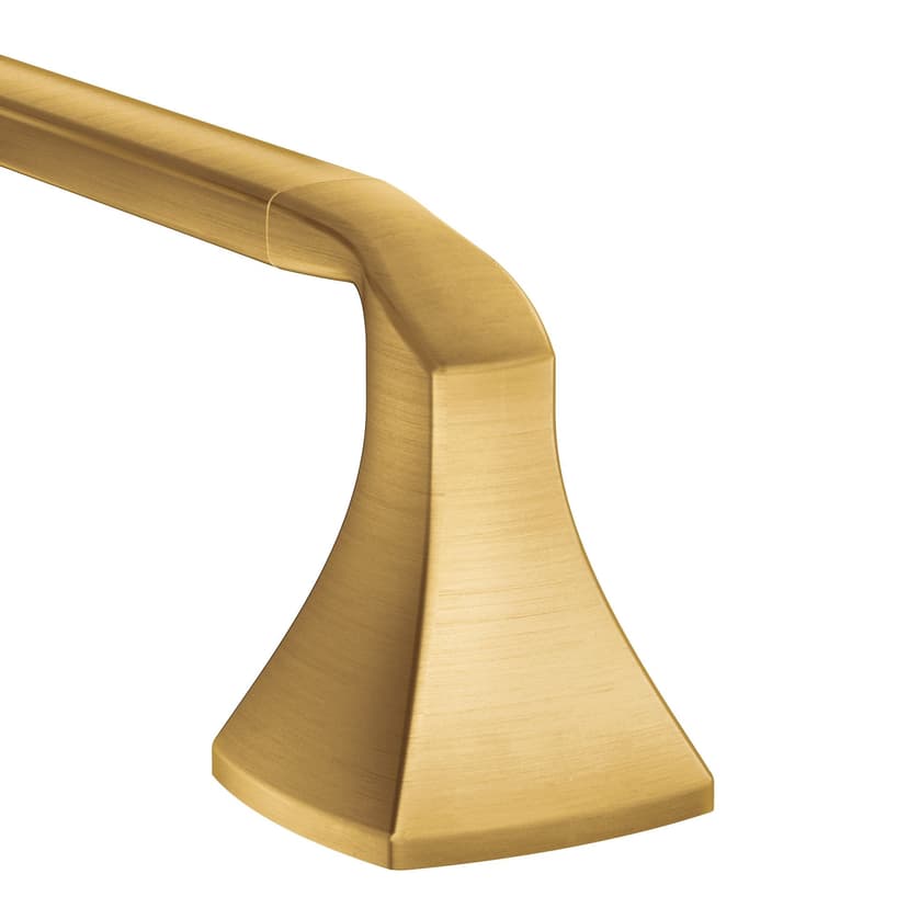 Moen Voss Towel Bar, Brushed Gold, 24-in