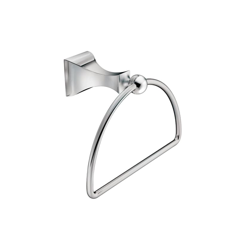 Moen Retreat Hand Towel Ring with Hardware, Chrome