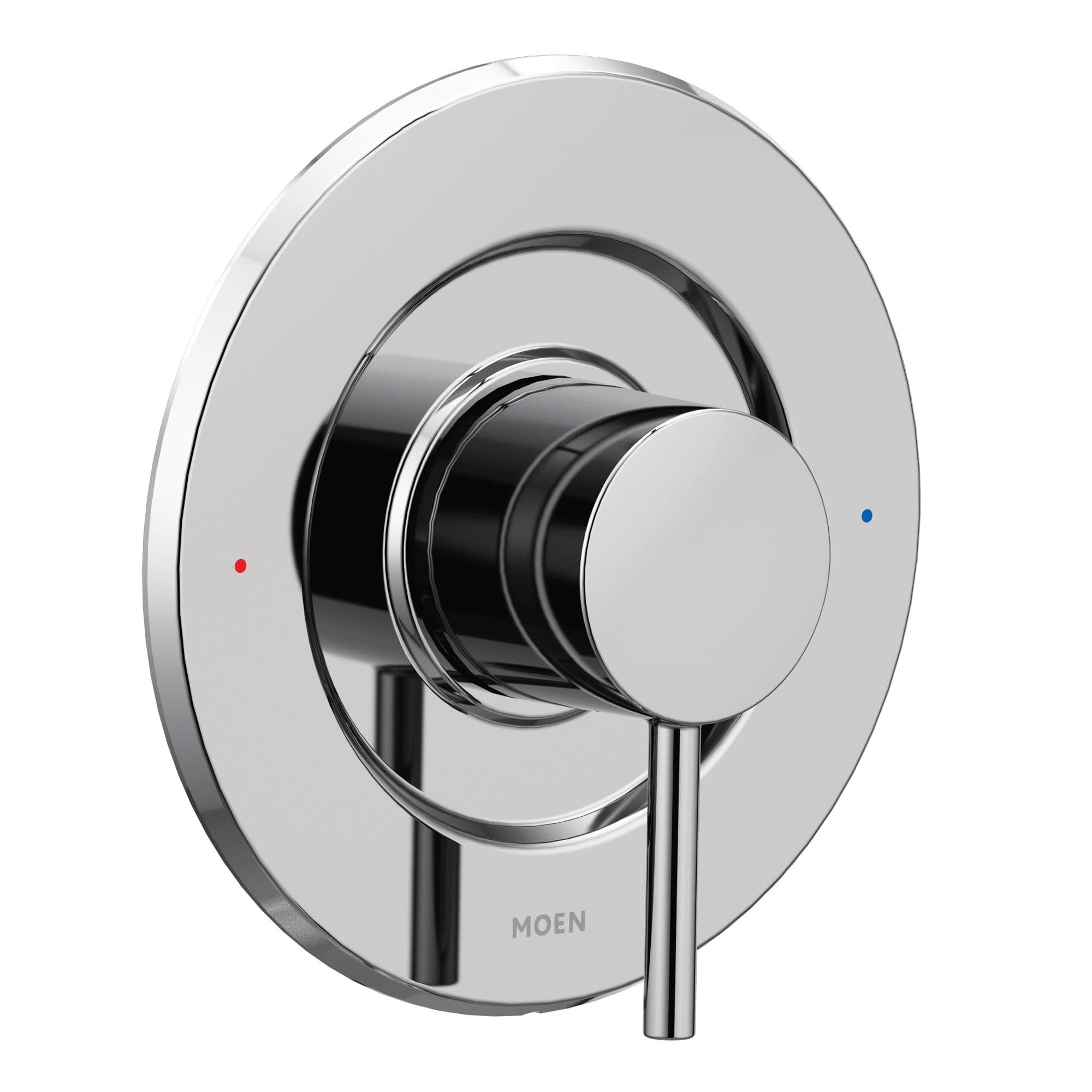 Moen Align Posi-Temp Pressure Balancing Modern Tub & Shower Valve Trim Kit, Valve Required, Chrome