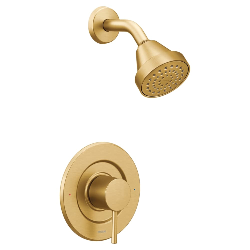 Moen Align Posi-Temp Pressure Balancing Eco-Performance Shower Trim Kit, Valve Required, Brushed Gold