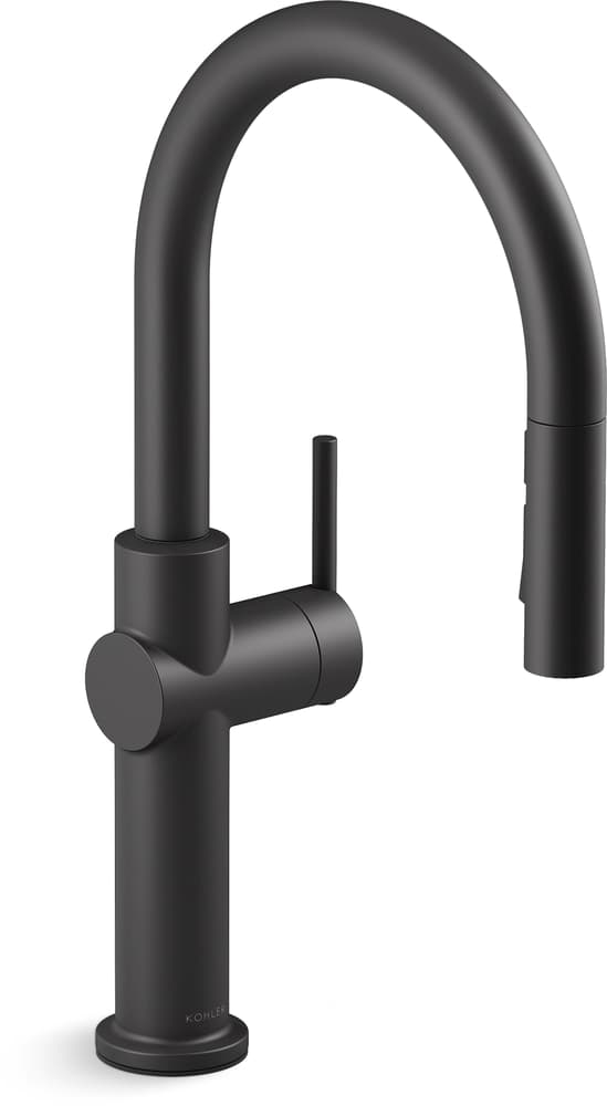 Kohler Crue 1-Handle Kitchen Faucet, Matte Black