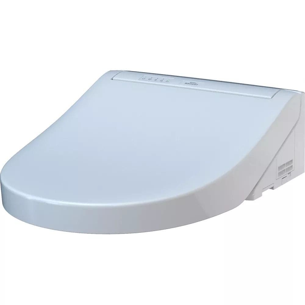 TOTO® WASHLET® C5 Electronic Bidet Toilet Seat with PREMIST and EWATER+ Wand Cleaning, Round, Cotton White