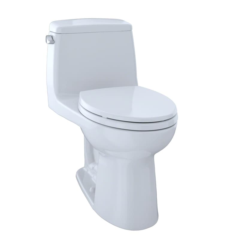 Toto Ultramax Elongated One-Piece Cotton Toilet with SoftClose Seat