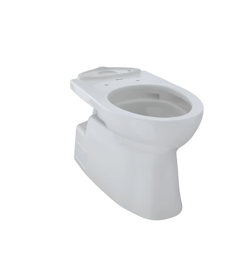 Toto Vespin II Elongated Cotton Cefiontect Bowl with Tornado Flush, Bowl Only