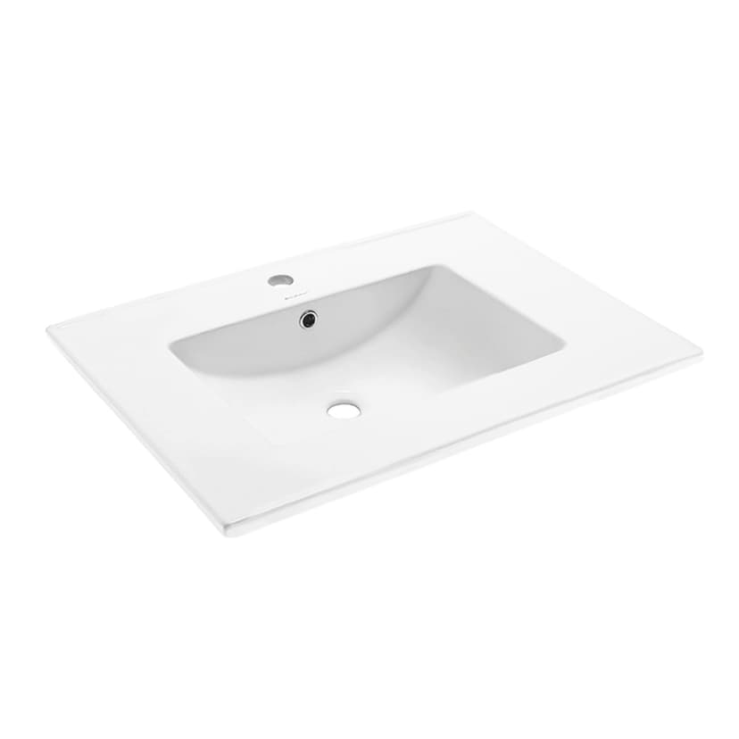 Swiss Madison Ceramic Vanity Sink Top with Integrated Sink, 36‑in