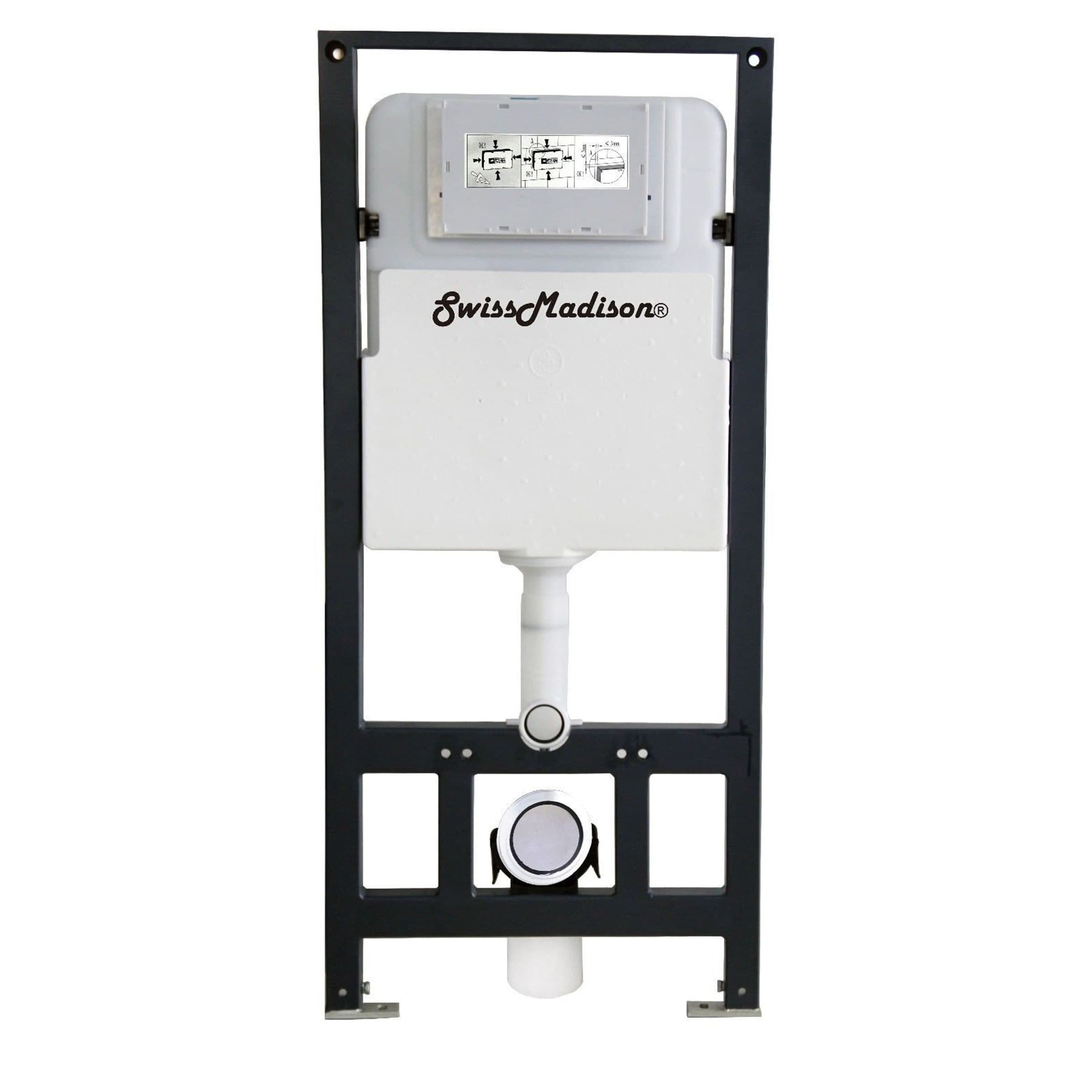 Swiss Madison Fantôme M Concealed In-Wall Toilet Tank, 2-ft x 6-ft