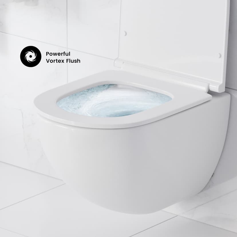 Swiss Madison St. Tropez Wall Hung Toilet Bowl
