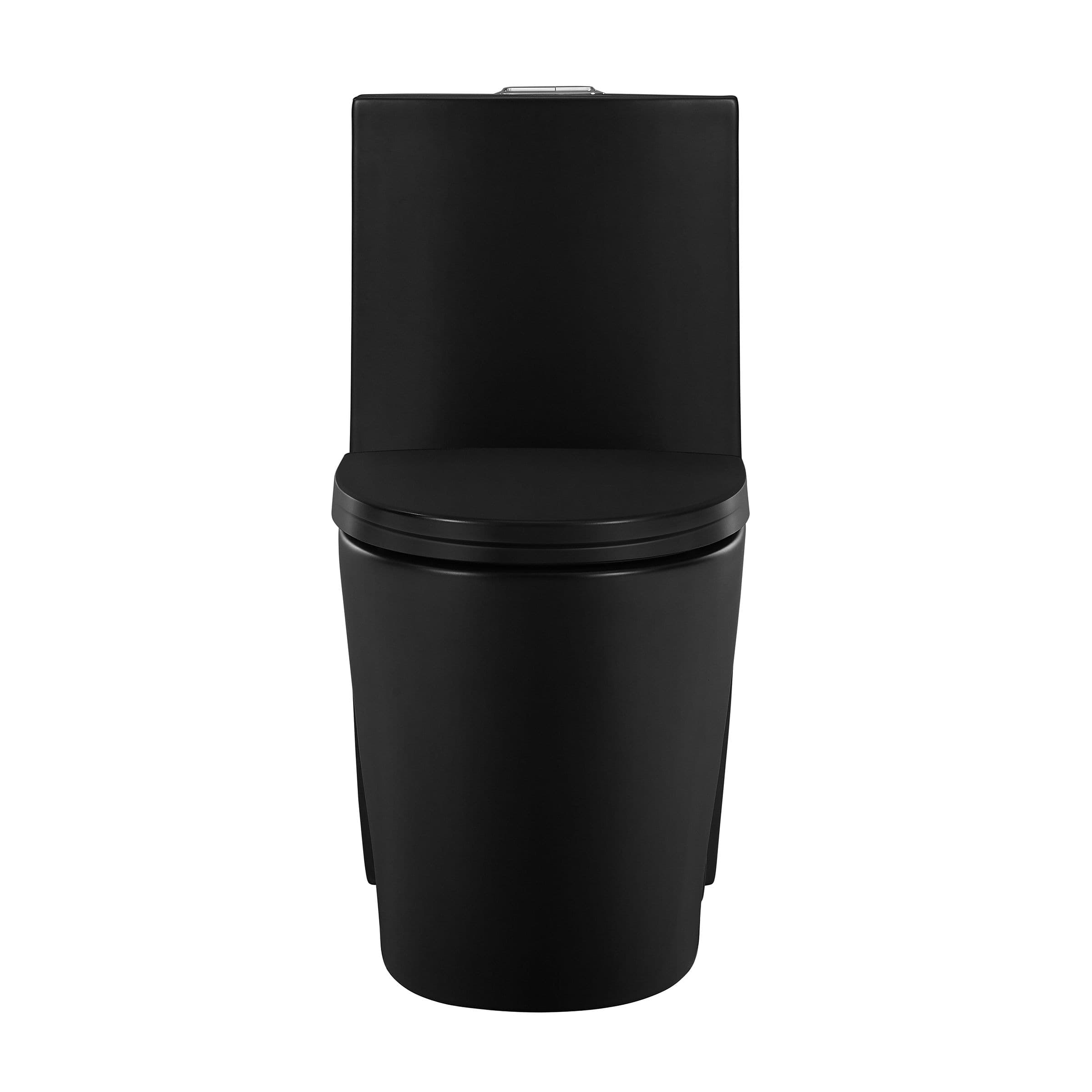 Swiss Madison St. Tropez Elong TLT Vortex Flush, Matte Black