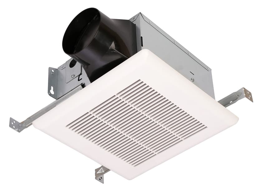 Cyclone CTP80 80 CFM 0.3 Sones Bathroom Fan, White