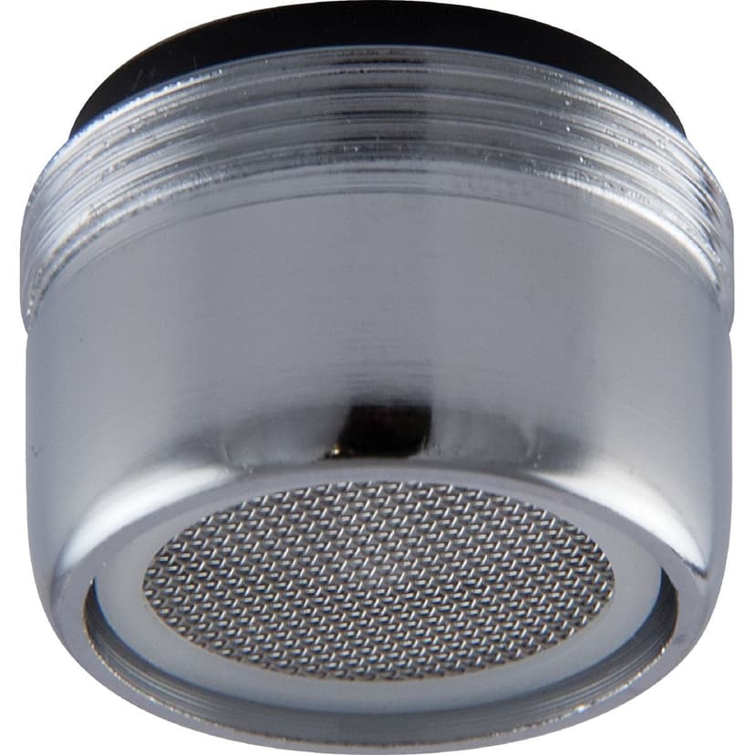 PlumbShop Dual Thread Standard Faucet Aerator, Under 5 LPM, Chrome