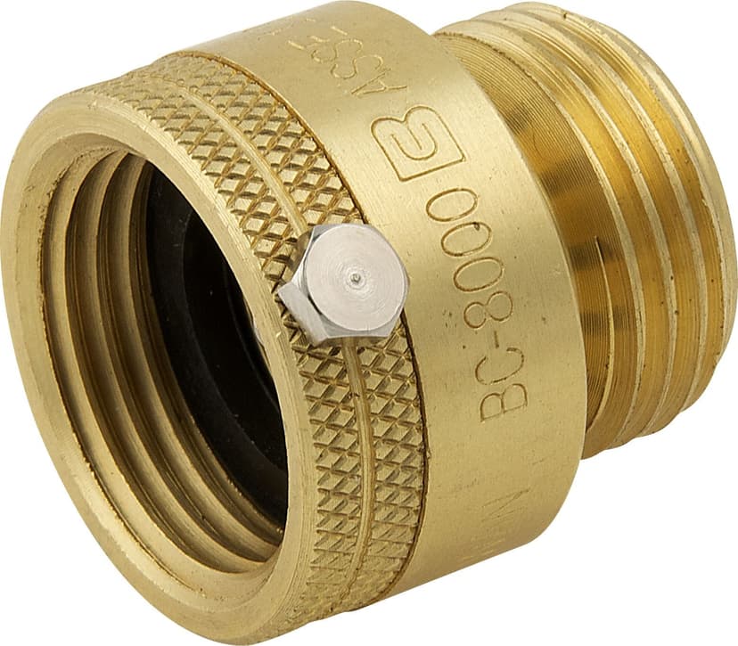 PlumbShop Brass Vacuum Breaker, 3/4-in