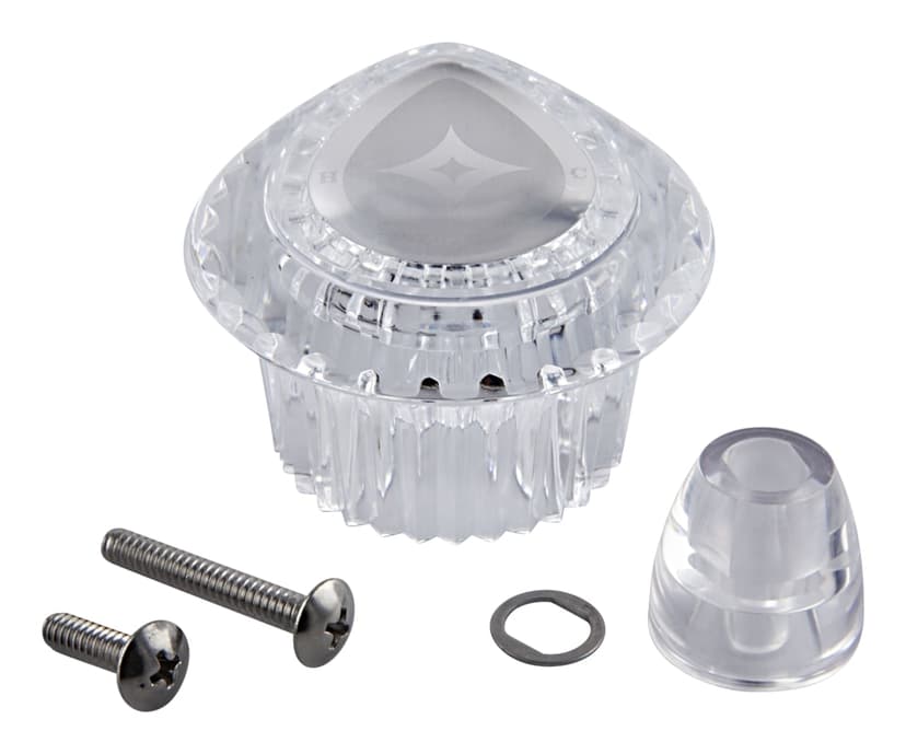 PlumbShop Moen Faucet Handle Kit, Acrylic, 1-pk