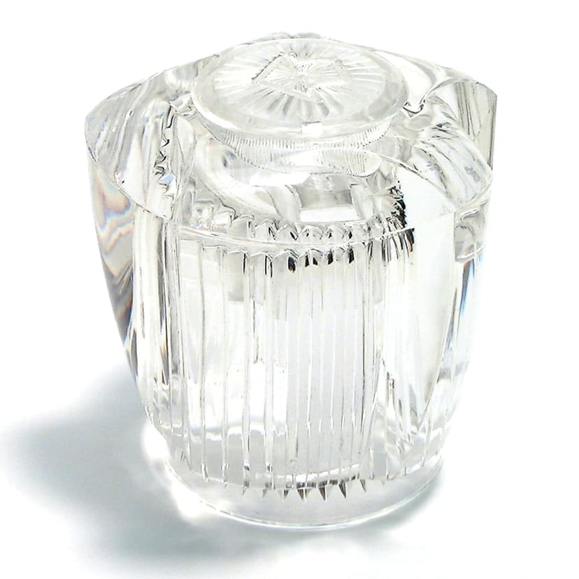 PlumbShop Universal Tub Handle, Clear, Acrylic, 1-pk