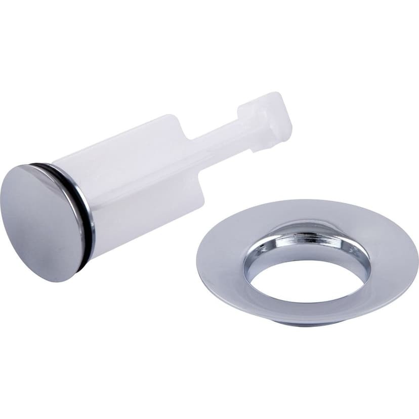 PlumbShop Danze Plunge & Flange, Chrome, 1-pk