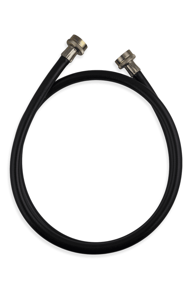 PlumbShop PVC Washing Machine Connector, Black, 5-ft